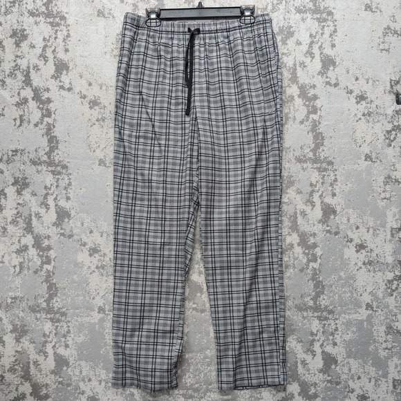 2 Pack Nautica Sleepwear Plaid Flannel Pajama Pants Lounge Bottoms Mens Medium - Picture 13 of 16
